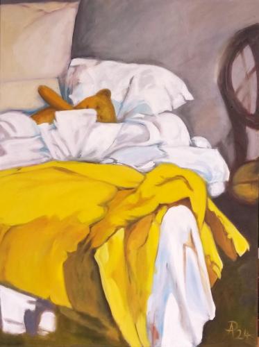 Bed & yellow